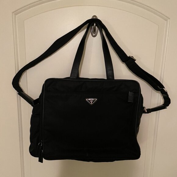 PRADA Tessuto Nylon Vela Diaper Bag - Picture 1 of 16